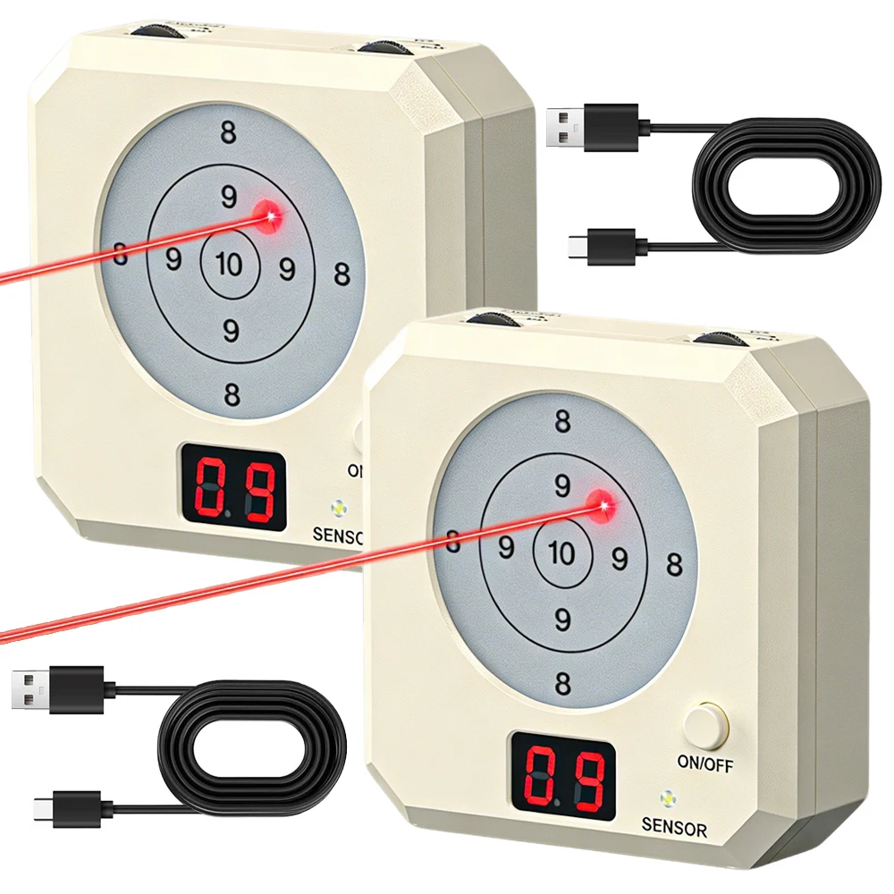 Objetivo de tiro láser electrónico con pantalla de marcación - imagen 4