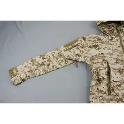 Chaqueta táctica impermeable forro polar transpirable y cortaviento