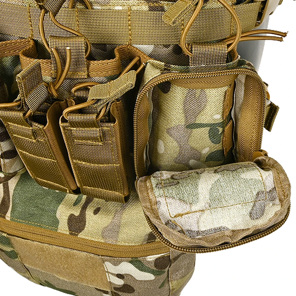 CS Match TCM Chest Rig – Chaleco táctico MOLLE porta cargadores Airsoft - imagen 5