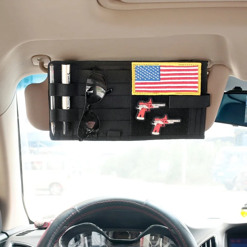 Panel MOLLE para visera de coche y camión, organizador EDC - imagen 2