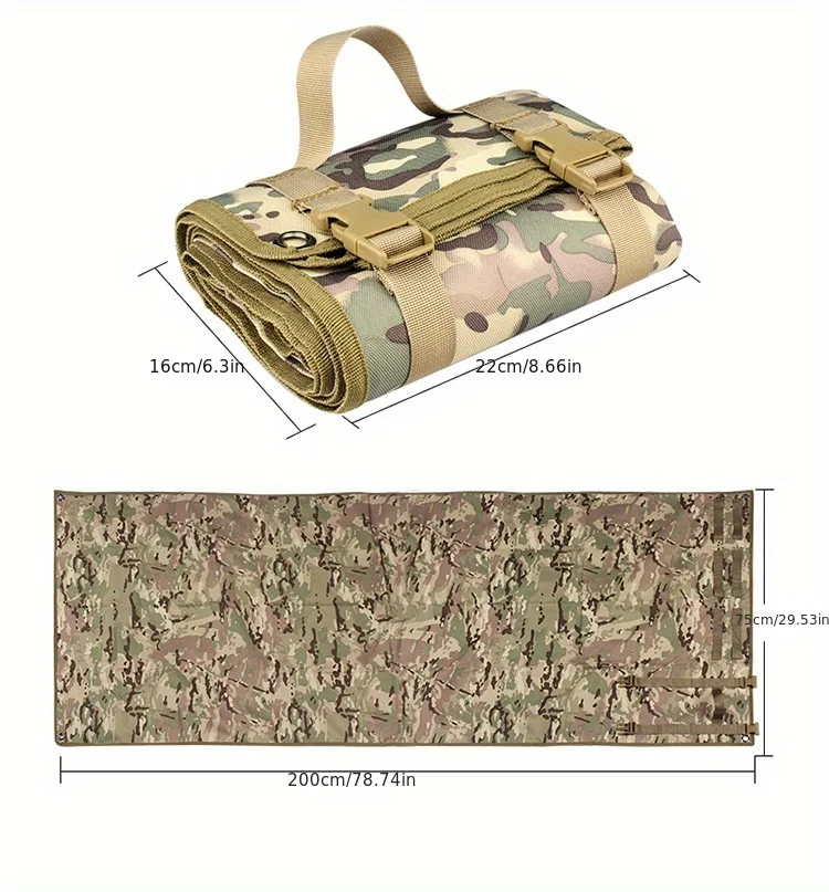 Alfombra de tiro táctica antideslizante doble cara impermeable - imagen 3