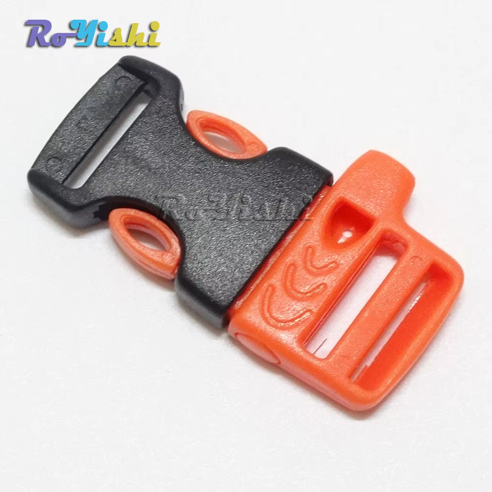 Hebilla silbato emergencia liberación lateral Paracord táctico - imagen 3