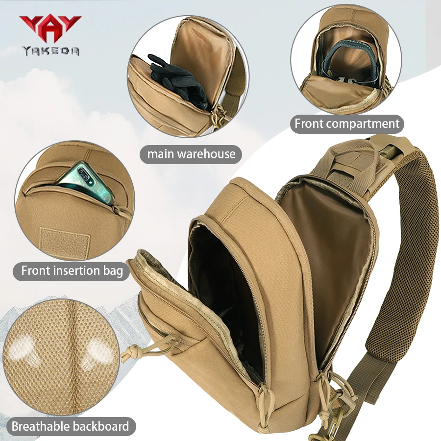 Bolso deportivo YAKEDA para uso diario y outdoors