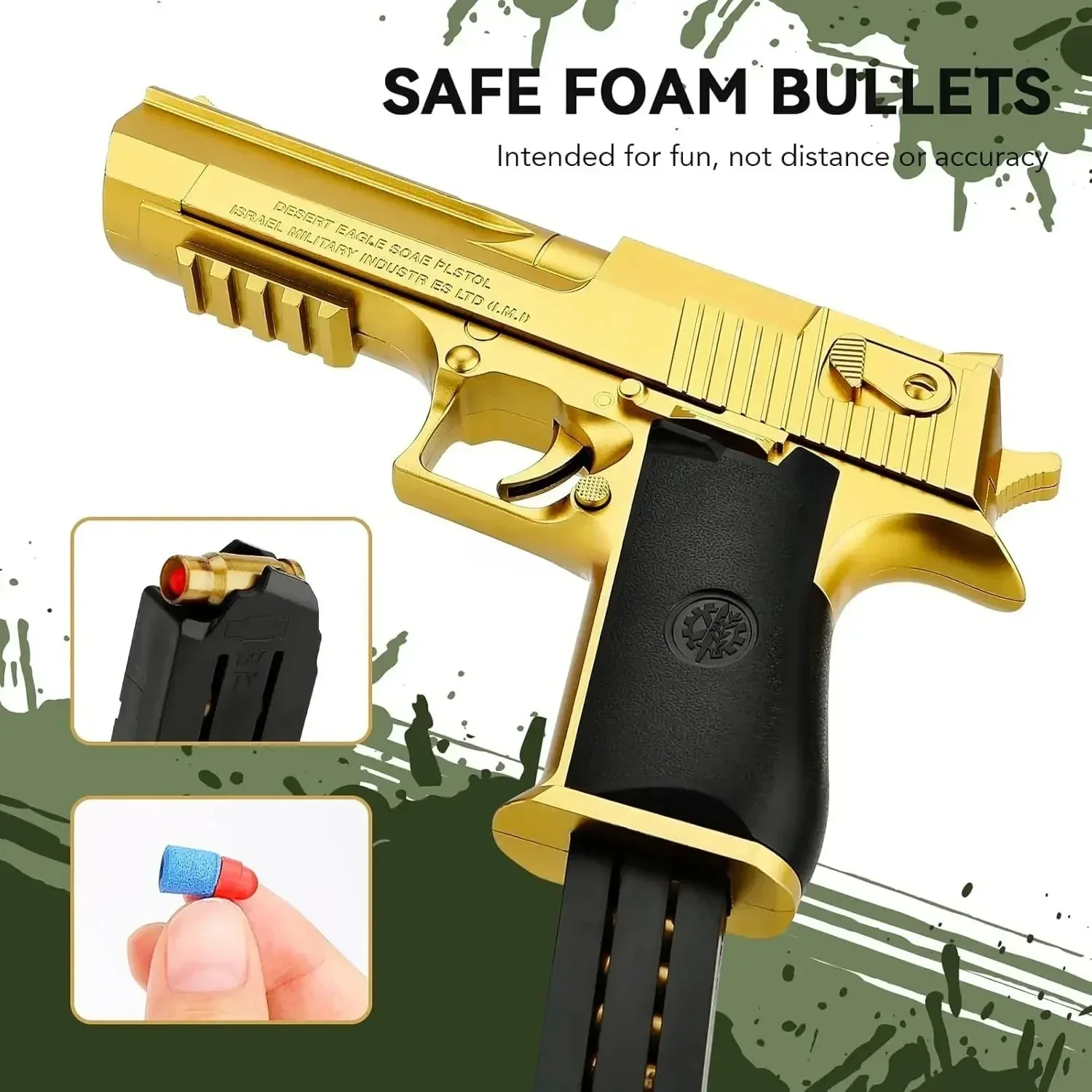 Detalle del diseño tipo airsoft