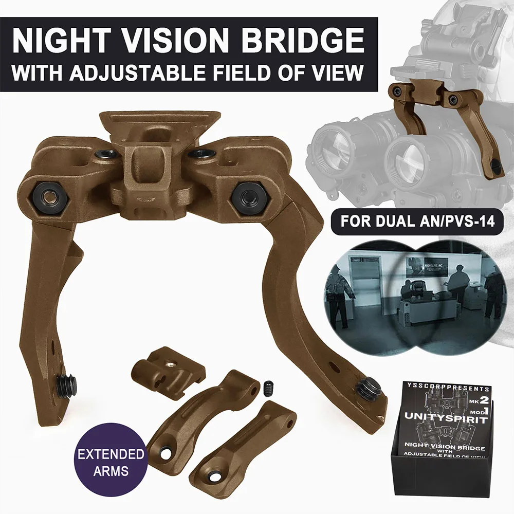 Soporte de puente binocular PVS-14 gz240257