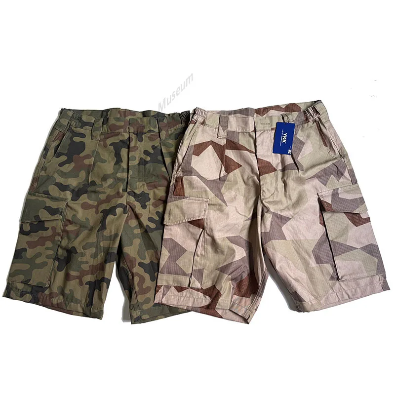 Pantalones cortos tácticos camuflaje para exteriores hombre, verano - imagen 2