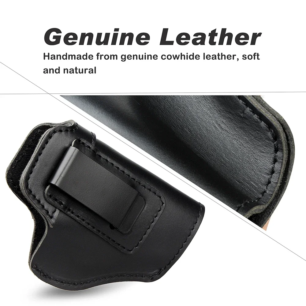 Funda IWB táctica de cuero para Glock portación oculta - imagen 5