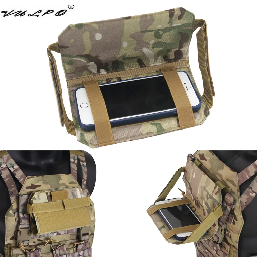Navigator Tech Bolsa mapa MOLLE para teléfono de pecho