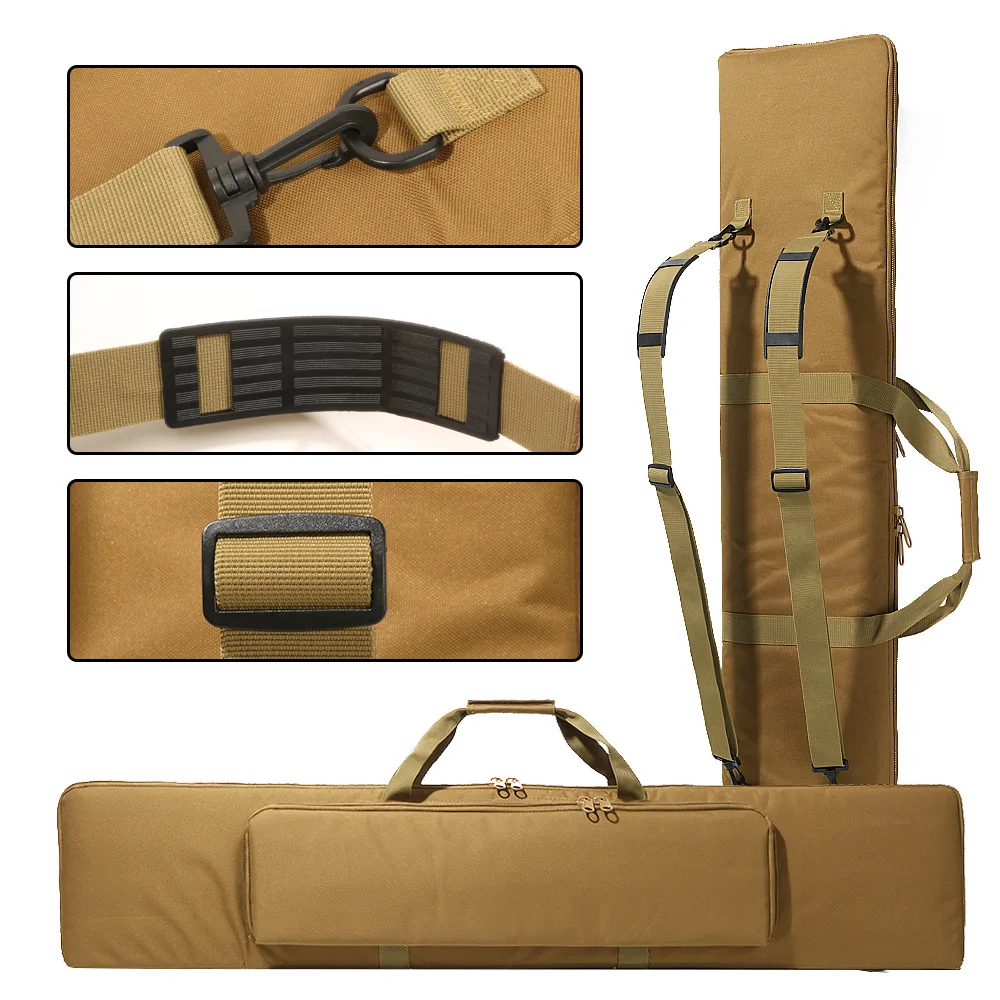 Funda táctica suave rifle, estuche acolchado para tiro y caza