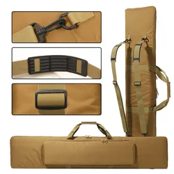 Funda táctica suave rifle, estuche acolchado para tiro y caza