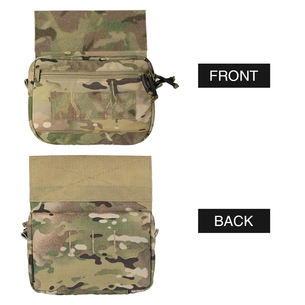 Bolsa táctica MOLLE colgante para airsoft, organizador utilitario - imagen 3