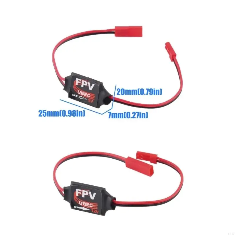 UBEC regulador de voltaje módulo reductor PVC textura FPV - imagen 4