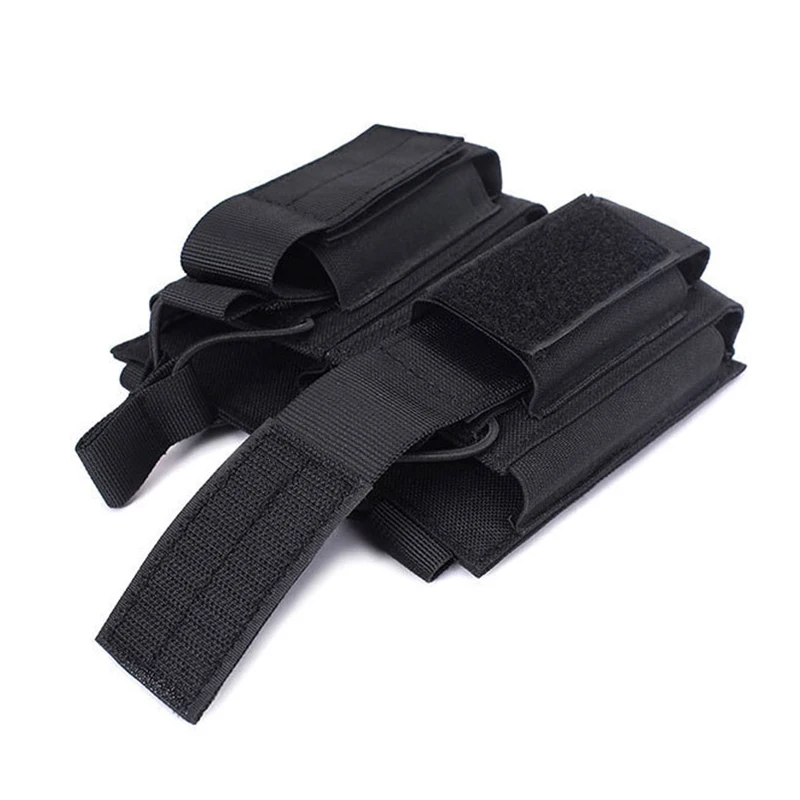 Bolsa táctica triple para cargadores MOLLE Universal Airsoft - imagen 5