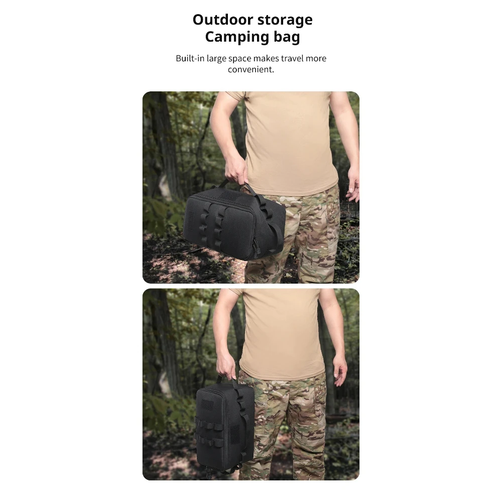 Bolsa táctica anticolisión multifuncional para picnic, hielo y estufa - imagen 5