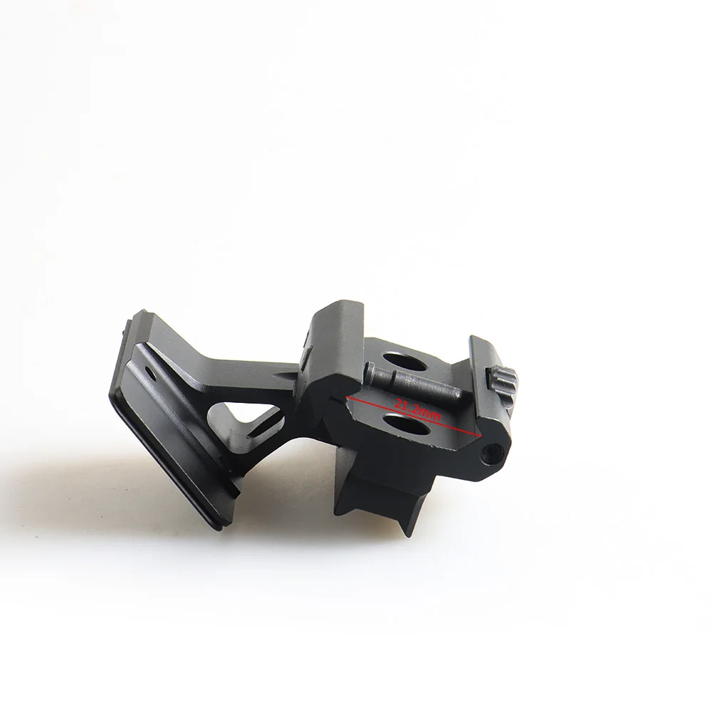 Montura para visor de rifle táctico baja/alta con adaptador elevador - imagen 5
