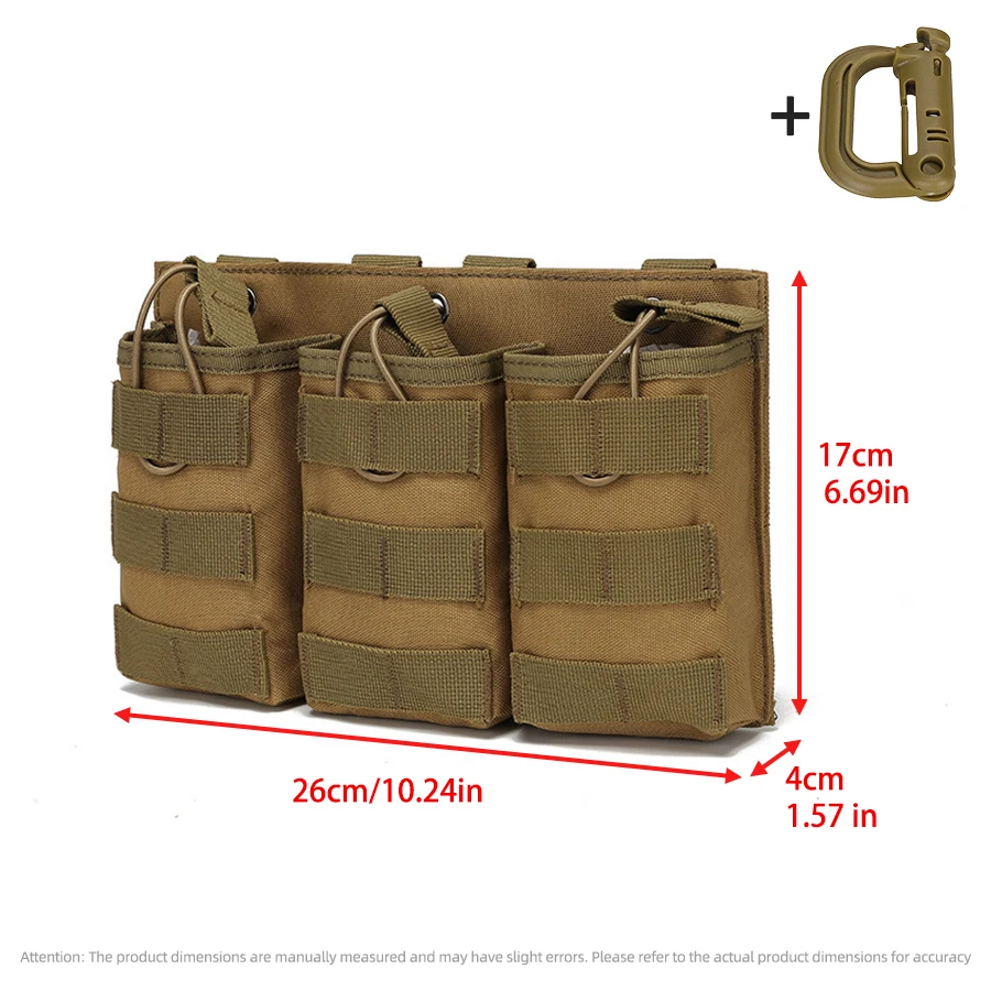 Bolsa MOLLE táctica para walkie-talkie y móvil, acceso rápido - imagen 4