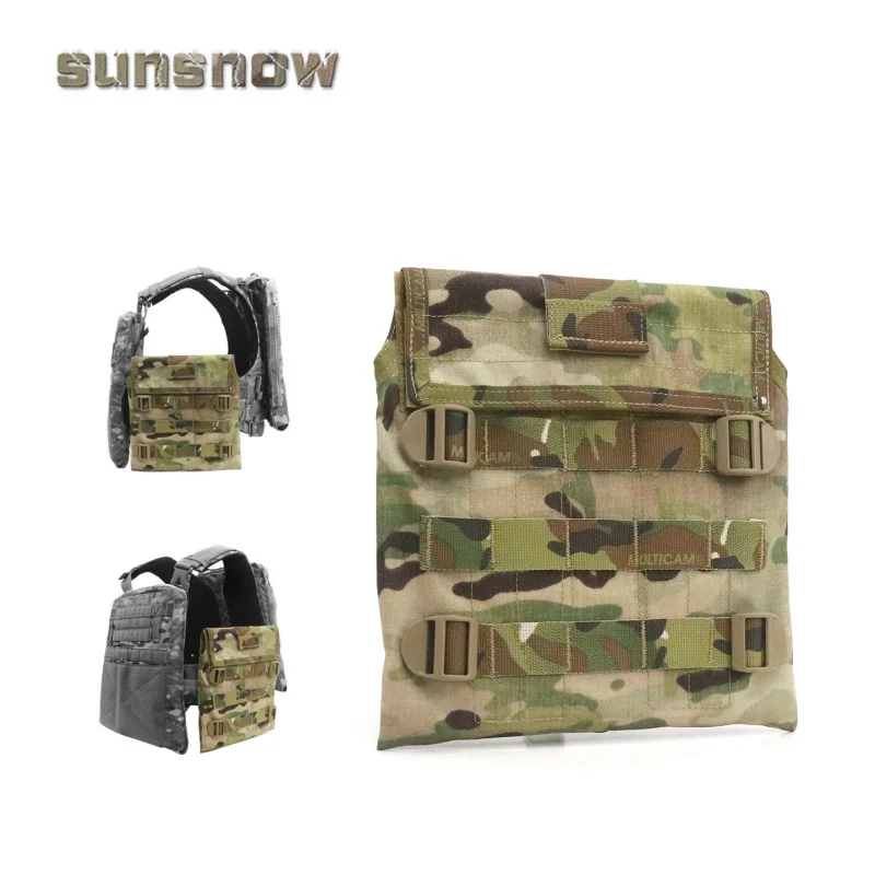 Chaleco táctico EI JPC AVS con panel lateral MOLLE y bolsa universal - imagen 2