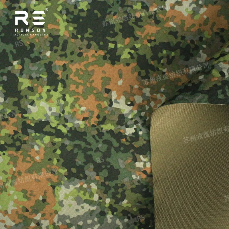 NFP Chaleco táctico MOLLE en camuflaje verde de Cordura laminada - imagen 2