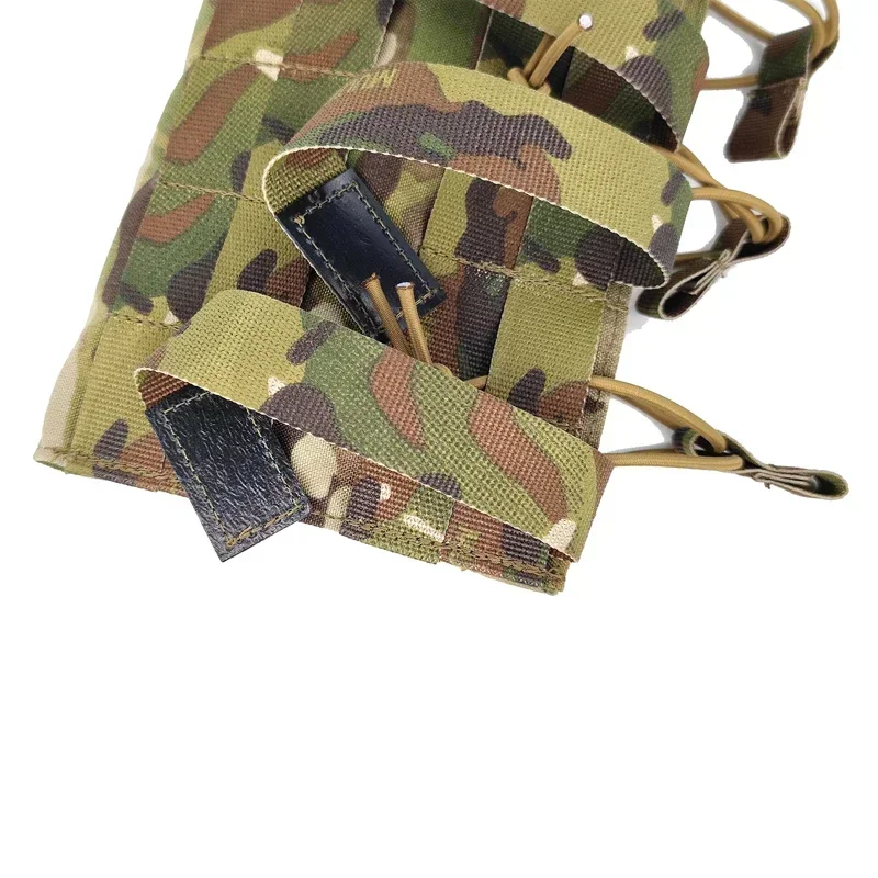 Portacargadores MOLLE táctico abierto para cargadores airsoft - imagen 5