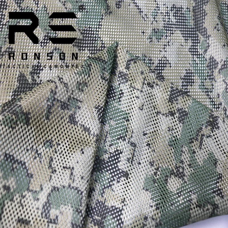 Tela de camuflaje México en malla táctica para estampado - imagen 4