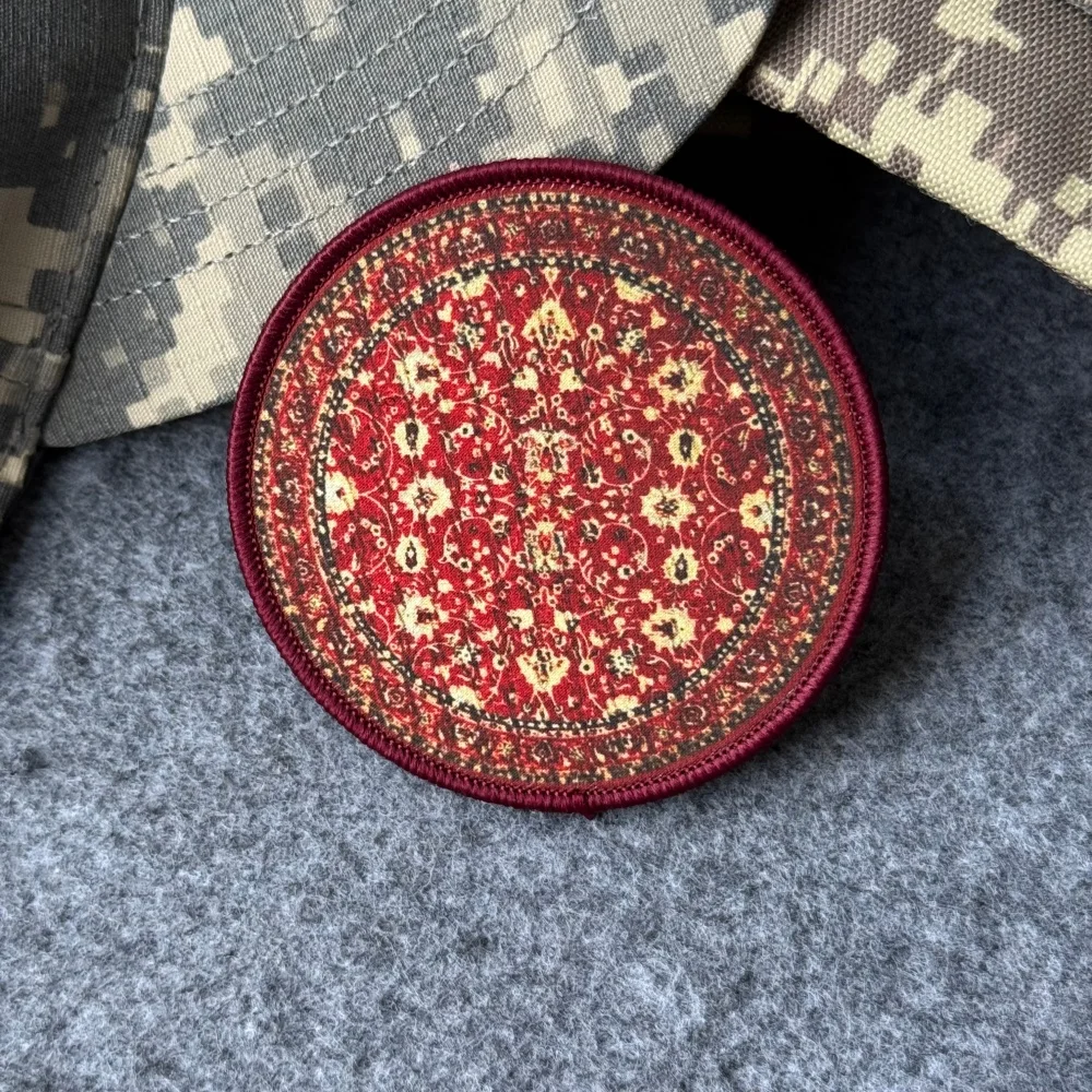 Parche táctico militar alfombra persa – para velcro y adhesivo - imagen 4