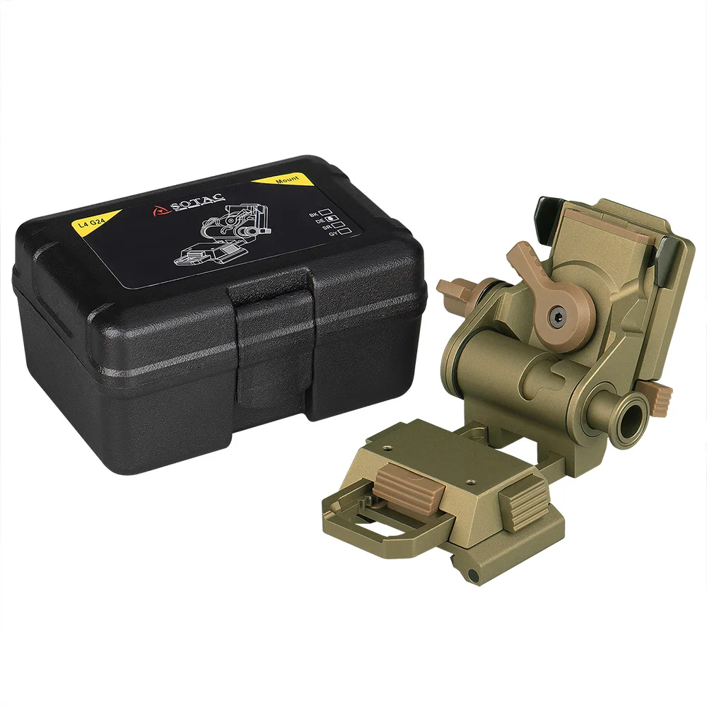 Adaptador metálico L4 G24 para casco de visión nocturna - imagen 2