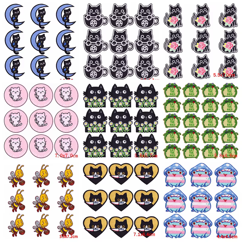 Parche gato rana – diseño principal
