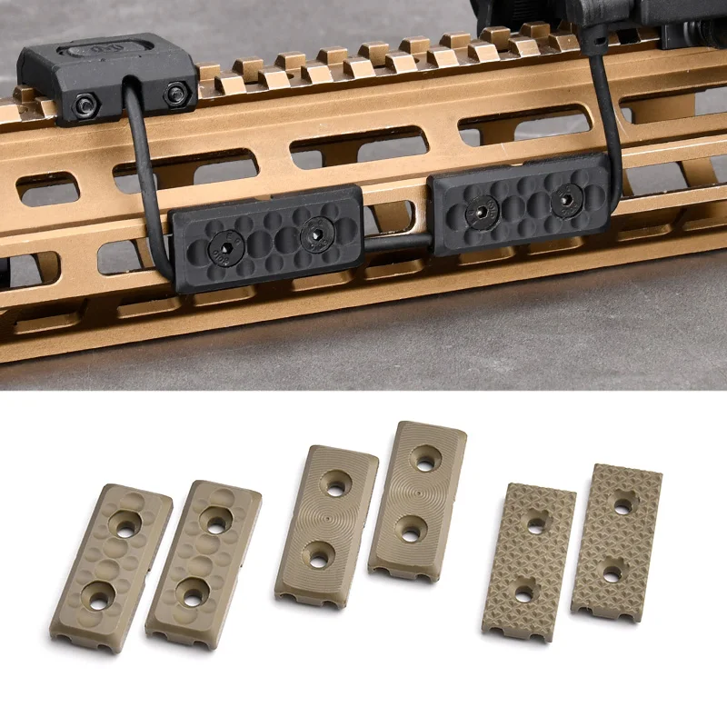 Wadsn gestor de cables táctico M-LOK/Keymod para riel