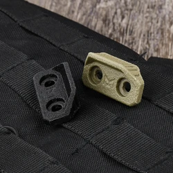 WADSN Riel M-LOK para soporte KEYMOD, nailon táctico Airsoft y caza
