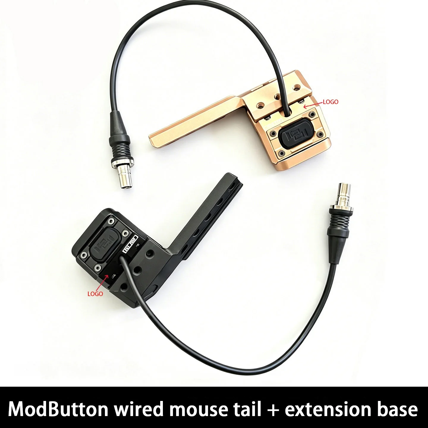 Linterna táctica Airsoft M600 con Modbutton y montaje offset Picatinny - imagen 4