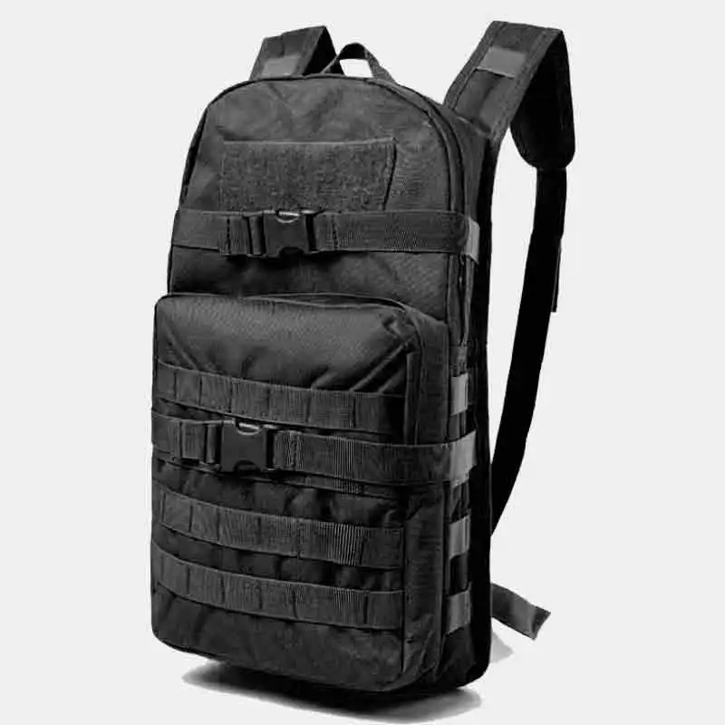 Mochila táctica MOLLE 15L con sistema de hidratación para outdoor