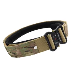 Cinturón táctico MOLLE de 5 cm con hebilla rápida