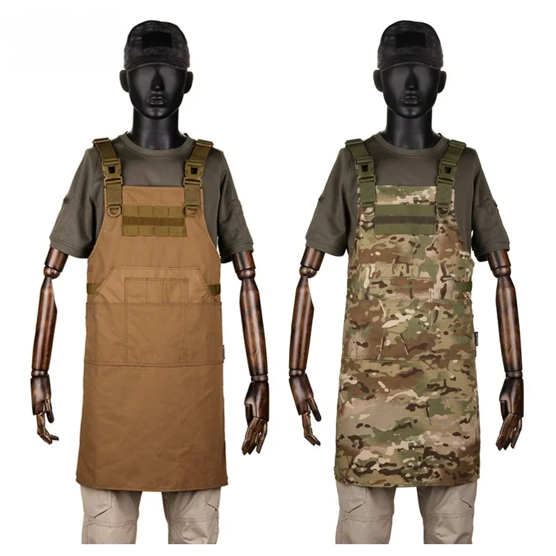 Chaleco táctico camuflaje – Trabajo exterior resistente con bolsillos - imagen 2