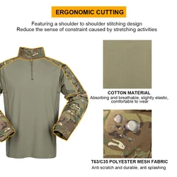 Conjunto entrenamiento táctico G4 Airsoft camuflaje woodland