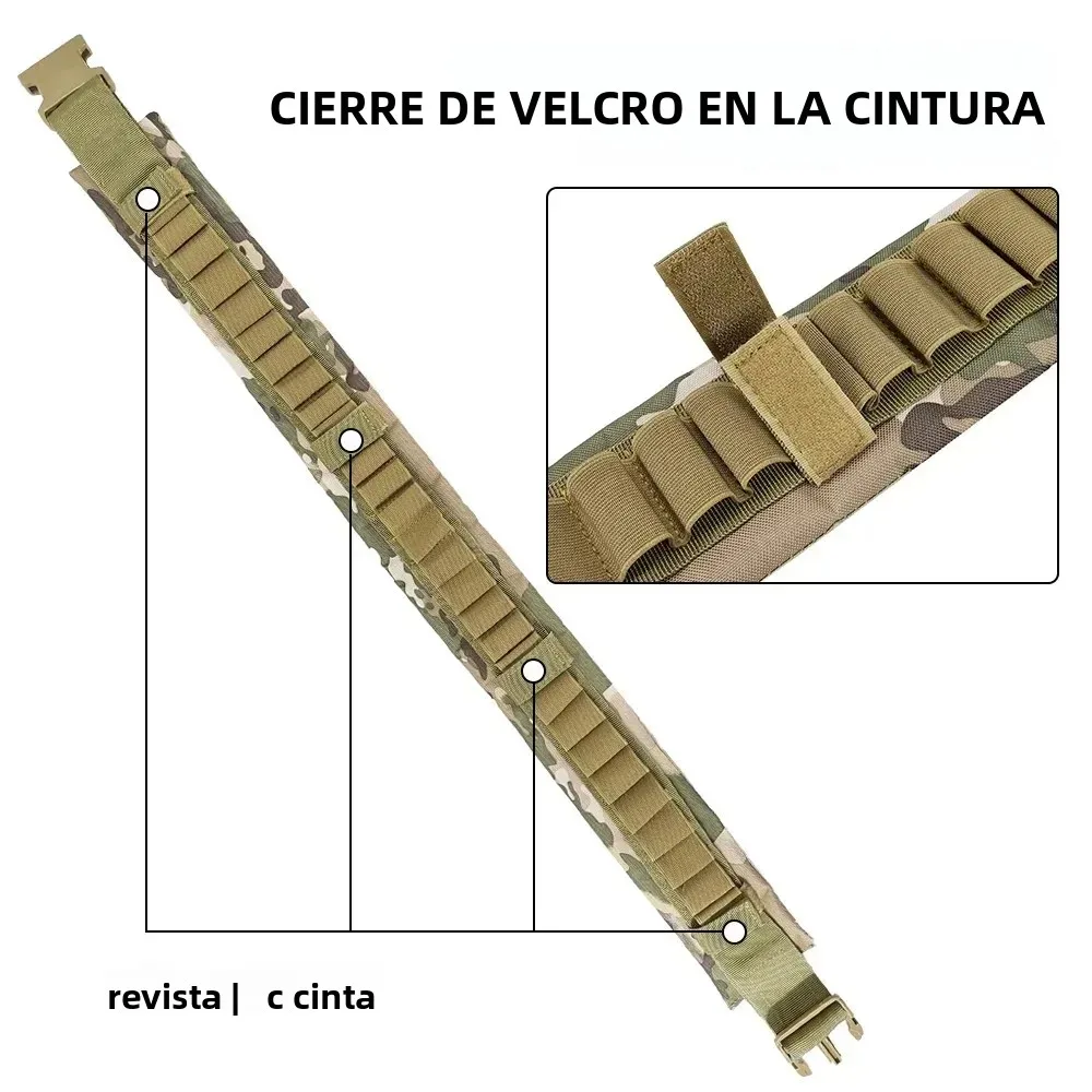 CS Gear bandolera táctica portacartuchos para escopeta - imagen 4
