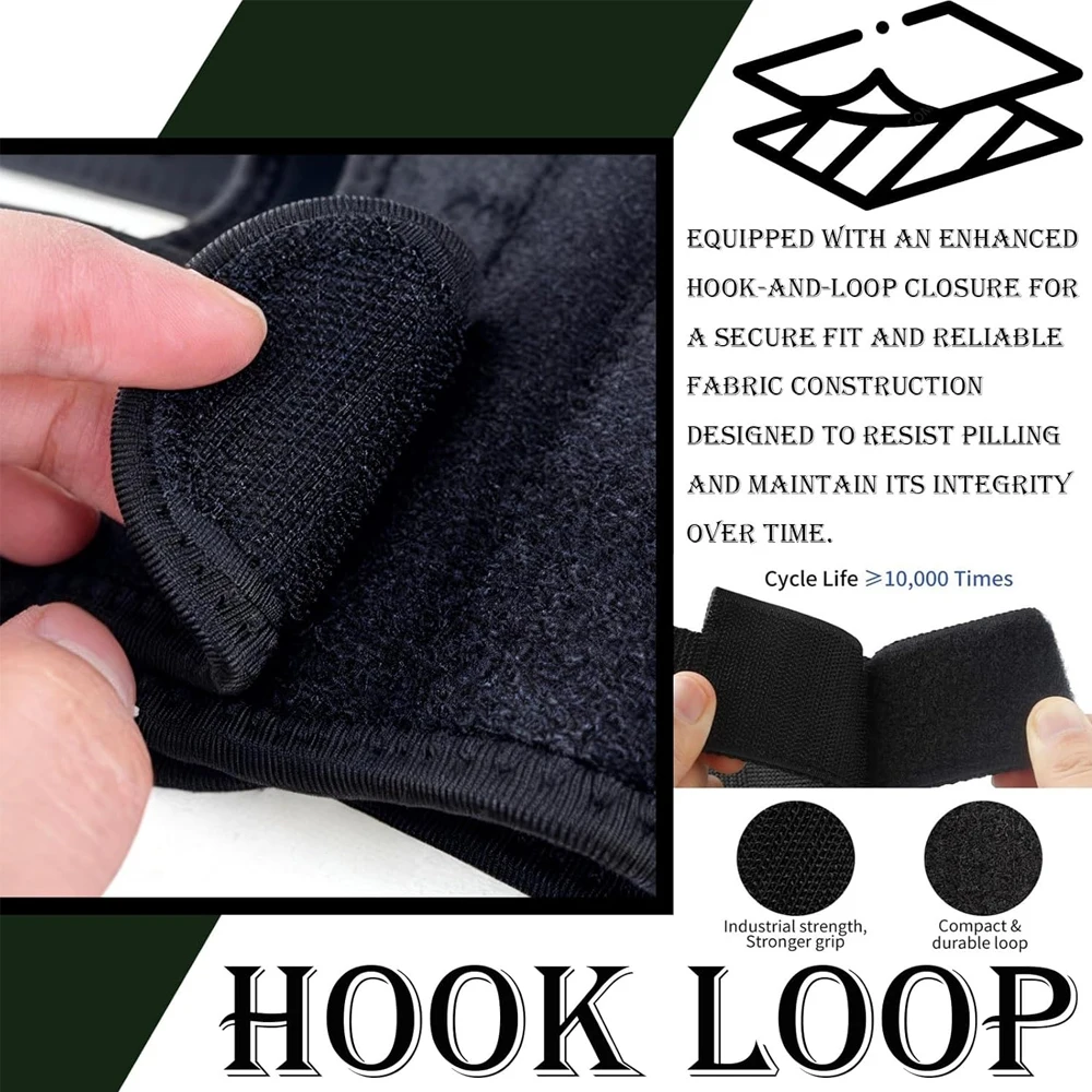 Protector de hombro táctico MOLLE deltoides ajustable para airsoft - imagen 4