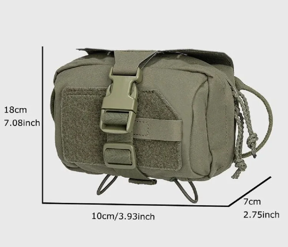 Bolsa IFAK MOLLE de nylon táctica de liberación rápida - imagen 2