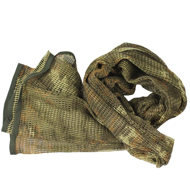 Pañuelo táctico Keffiyeh de malla, algodón mixto para hombre - imagen 3
