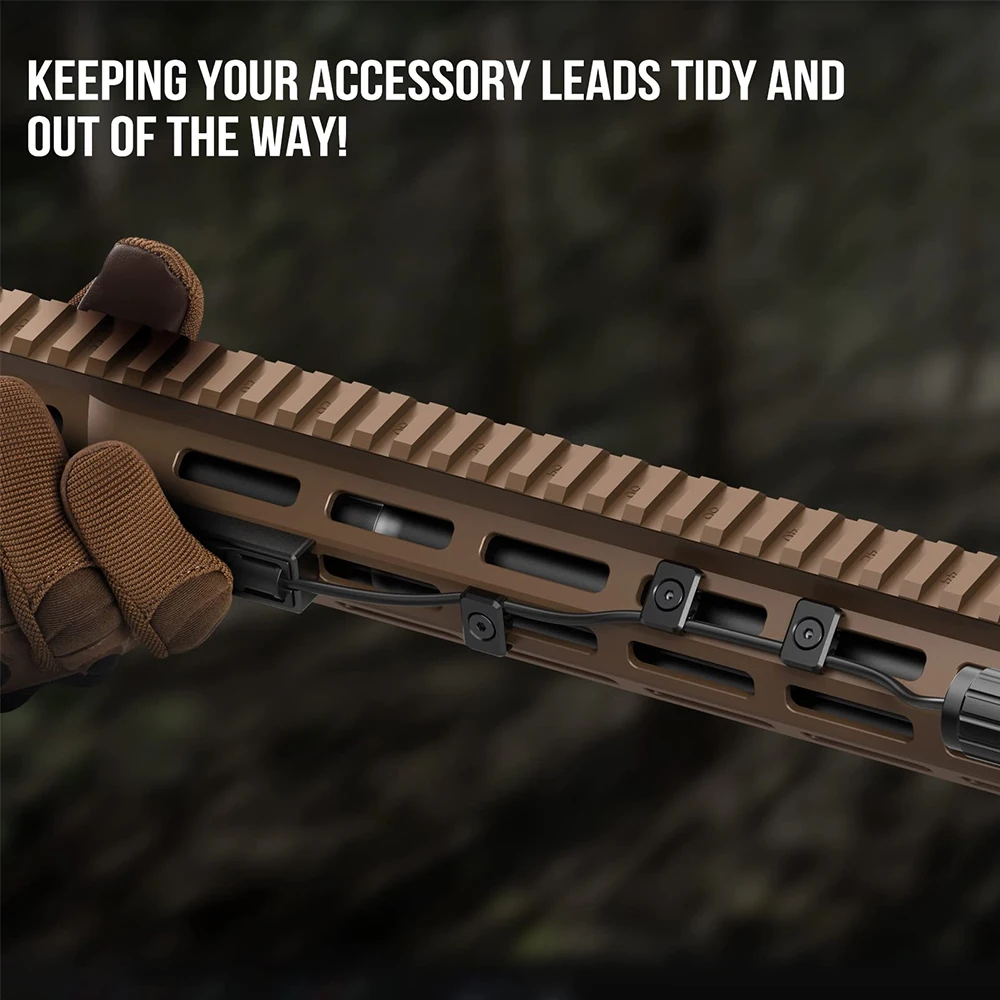 Guías de cable M-LOK para interruptor de presión Picatinny - imagen 3