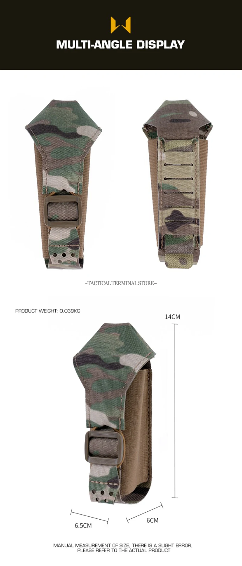 Colores disponibles: MC, ranger verde y coyote