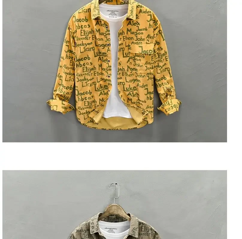 Camisa abierta para crear capas ligeras