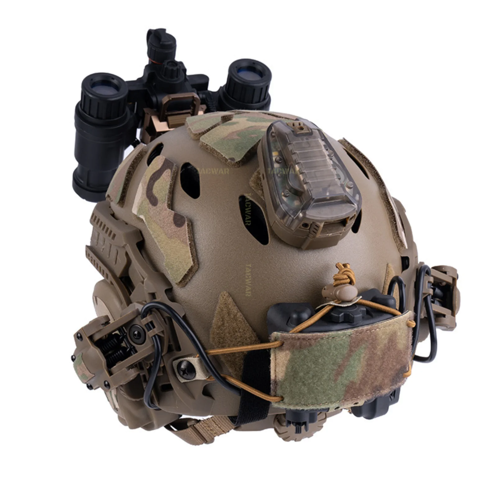 Estuche para baterías de casco táctico NVG con retención rápida - imagen 4
