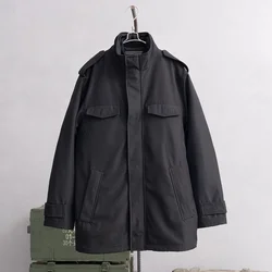 Chaqueta impermeable cortavientos táctica con forro desmontable cálido