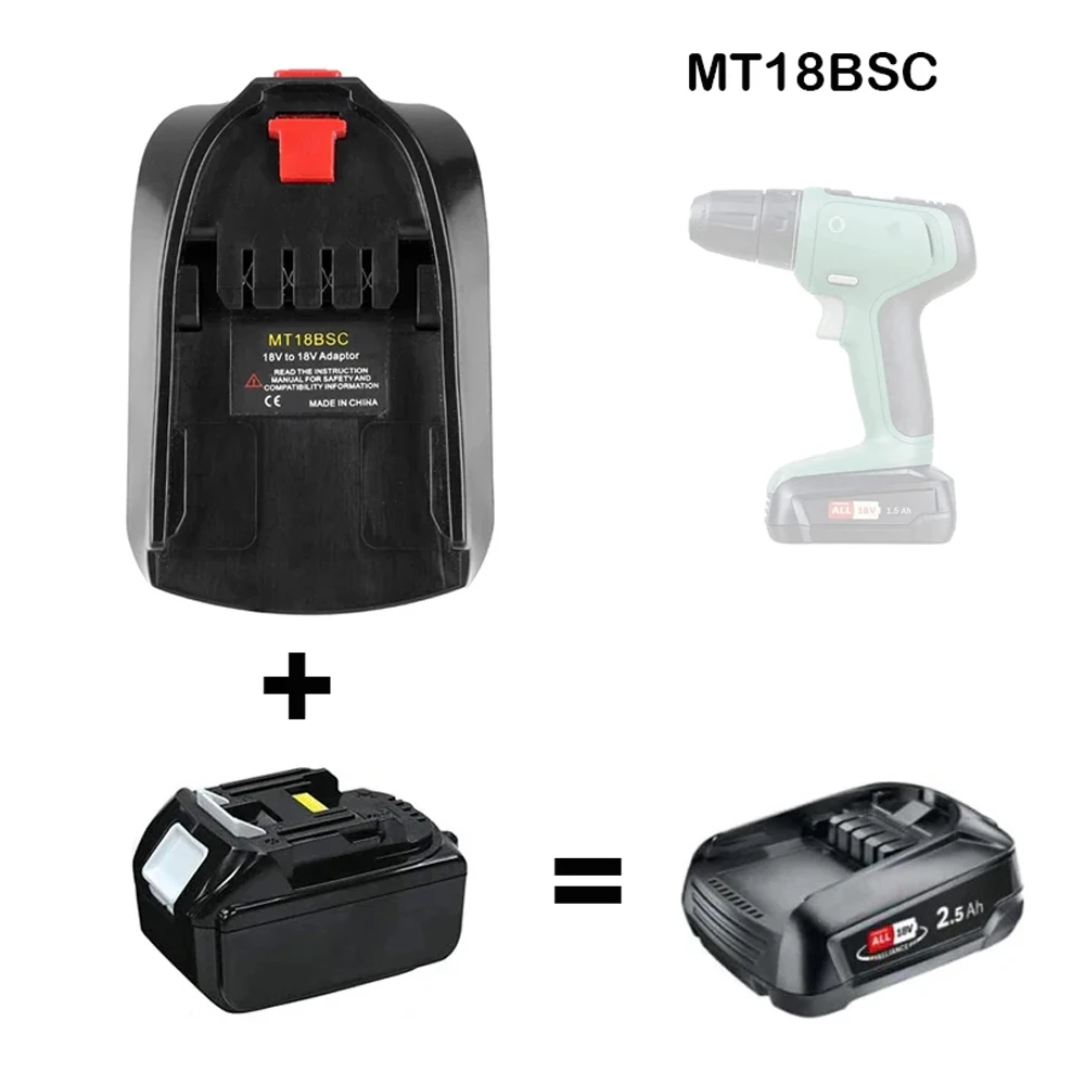 Adaptador batería MT18BSC Makita a Bosch 18V para herramientas eléctricas - imagen 5