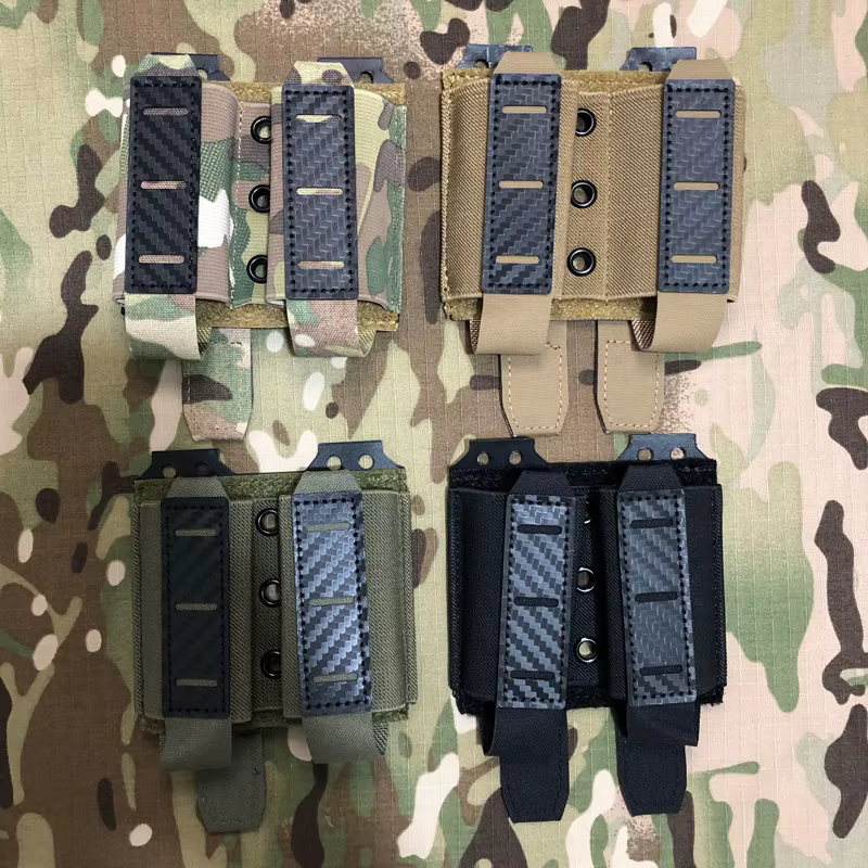 Bolsa táctica portacargadores doble con sistema MOLLE