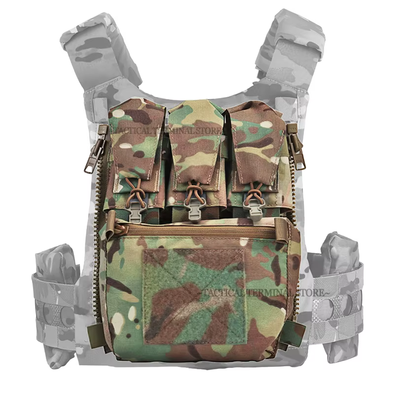 Assault Adapt Banger bolsa porta placa táctica trasera con cremallera