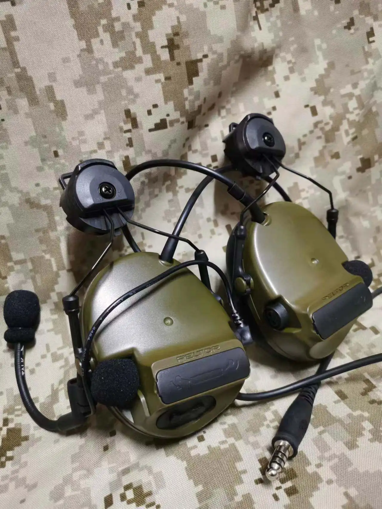 Comtac III C3 auriculares tácticos con cancelación de ruido para casco - imagen 3