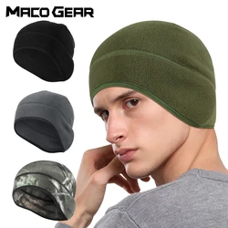 Gorro térmico de lana para deporte y esquí, invierno cómodo ligero