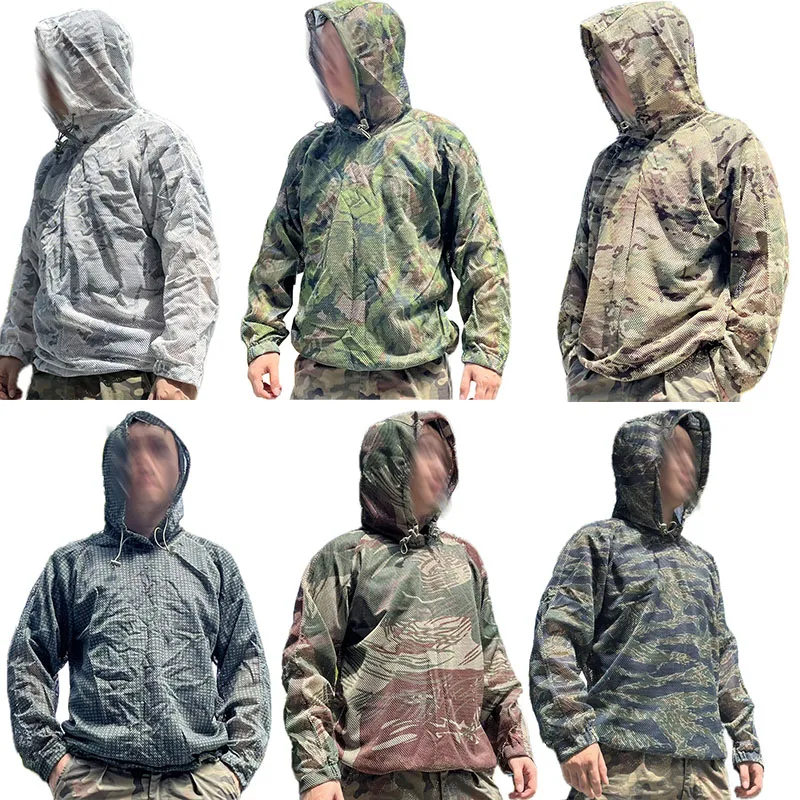 Chaqueta táctica transpirable con capucha ripstop para asalto hombre - imagen 3