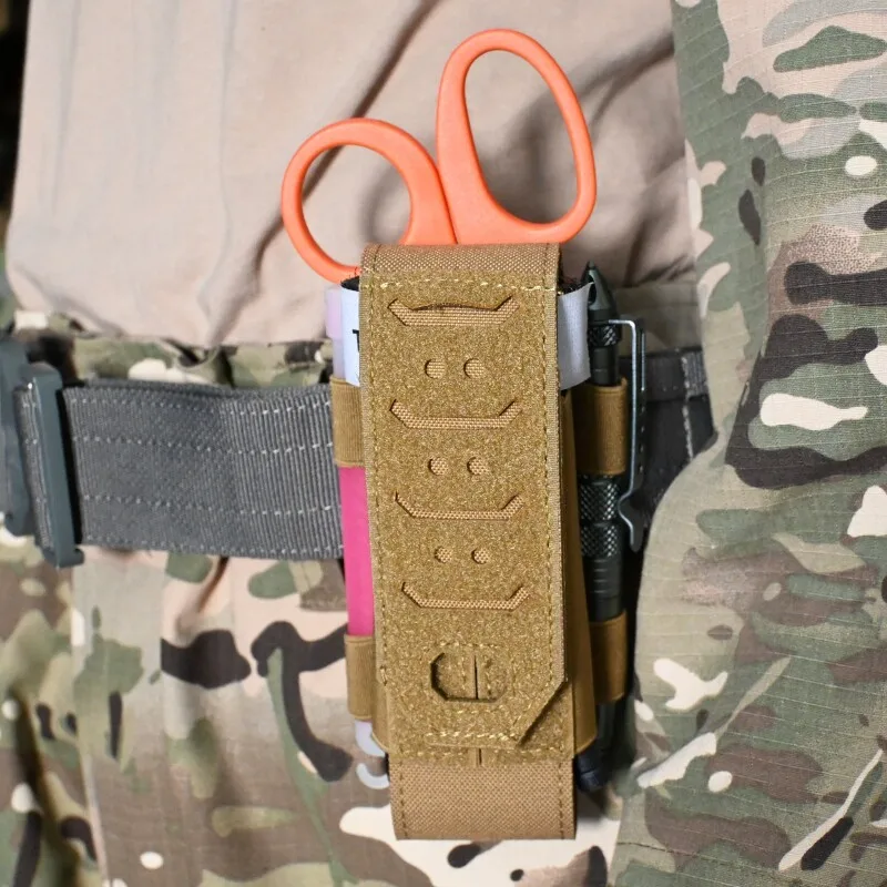 Bolsa táctica laser-cut con funda liberación rápida MOLLE - imagen 2